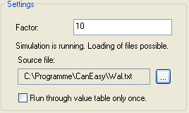 Settings for user specific
