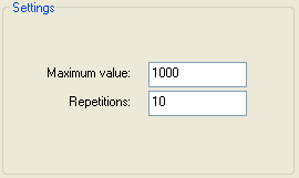 Settings for noise